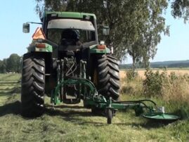 Zaunmäher für den Heckanbau, hydr. Antrieb