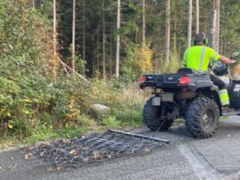 Wiesenschleppe 154 cm für ATV / Quad