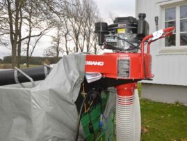 Laubsauger 6 PS, zur Montage am Anhänger etc.